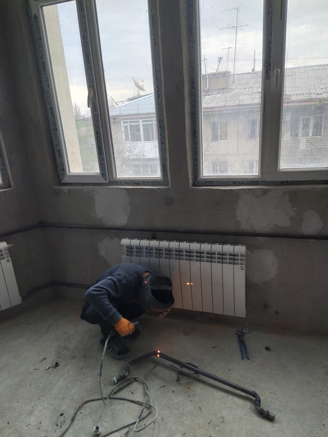 Отопление в Бишкеке ремонт установка
